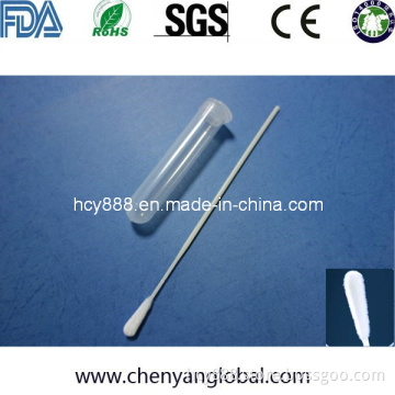 Sterile Transport Flocked Nylon Swab with Medium for Tears Collection Sample